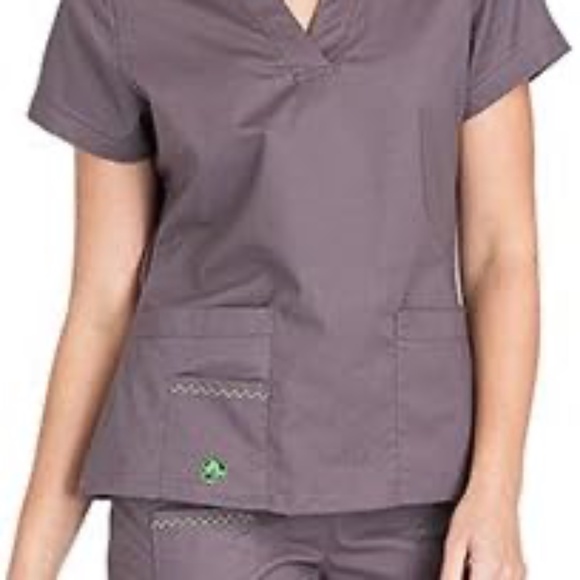Crocs Medical Scrubs Uniform Women’s S Small Burnt Orange Top & Bottom - Picture 1 of 10